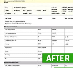 dr health patient report